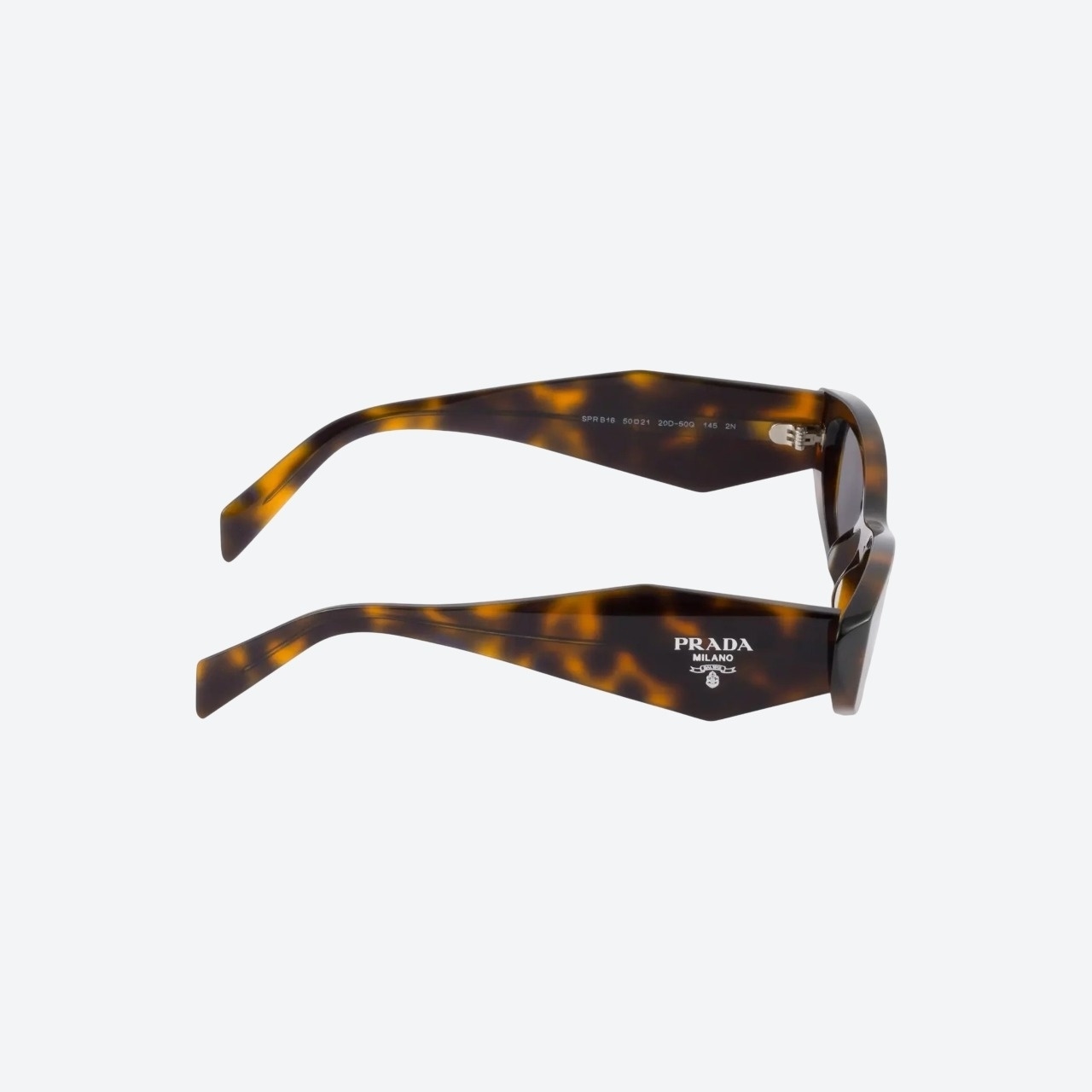 Angle view, Prada Symbole slate gray